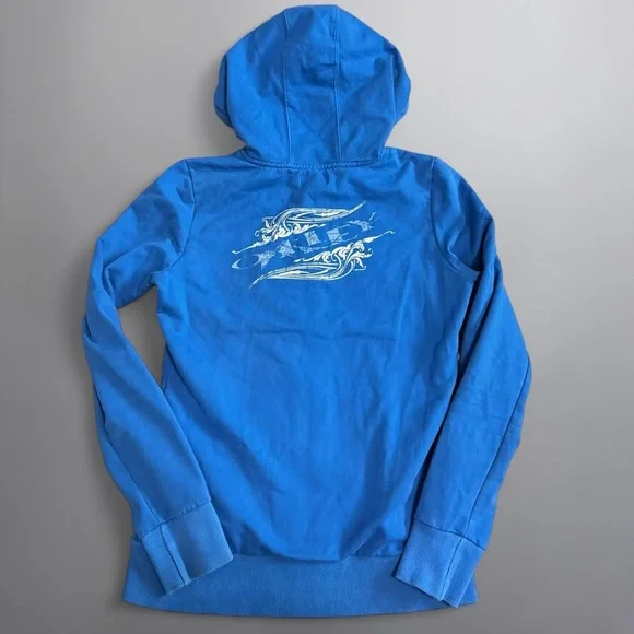 ❌SOLD❌ Oakley Blue Vintage Y2K Hoodie - Picture 1 of 5